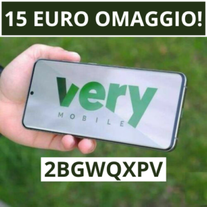 Codice amico VERY MOBILE 2024